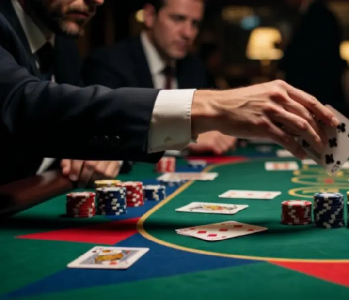 Couverture live d'un tapis de poker durant un tournoi français